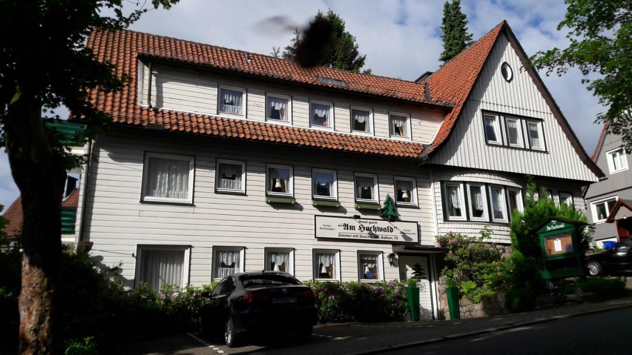 Hotel Garni Am Hochwald ブラウンラーゲ エクステリア 写真