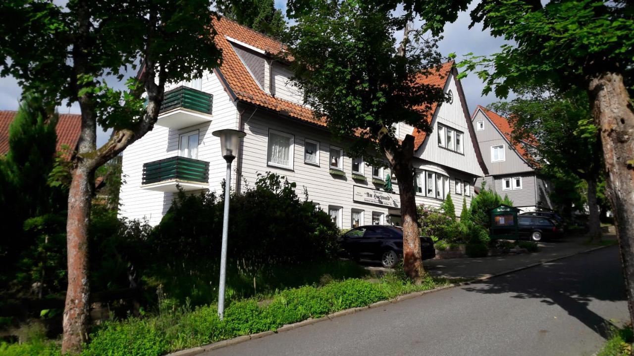 Hotel Garni Am Hochwald ブラウンラーゲ エクステリア 写真
